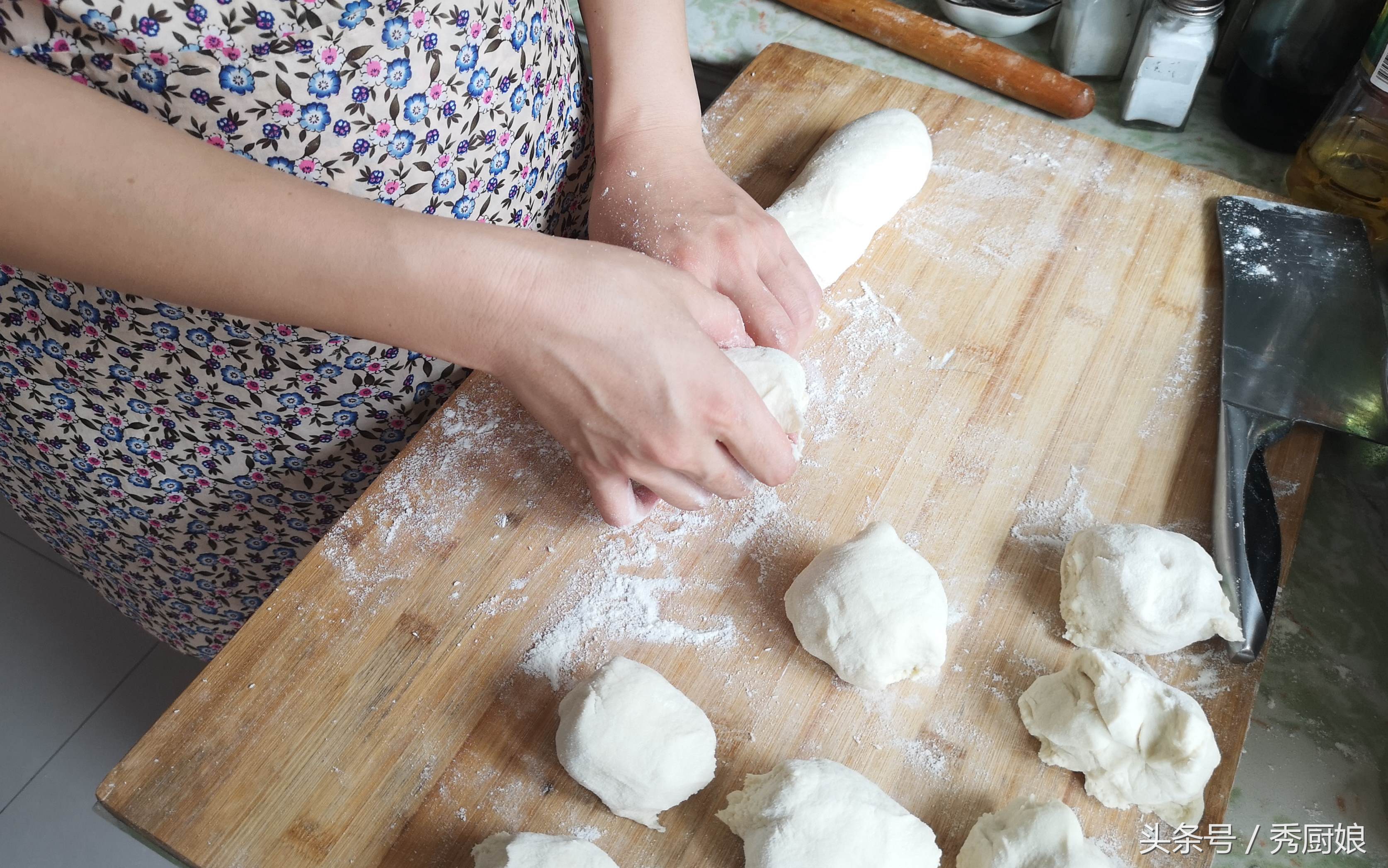 排骨韭菜馅做法,小菜大包子馅调法