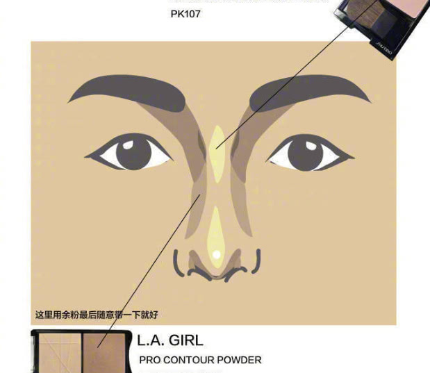 如何拯救肉鼻子,这样做立马从扁塌鼻变欧美高鼻梁!