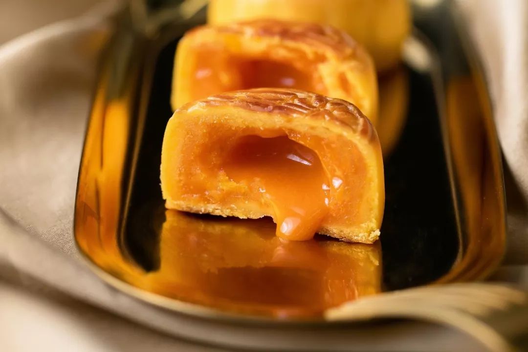 港式奶黄流心月饼礼盒6只装,奶黄流心月饼香港真货