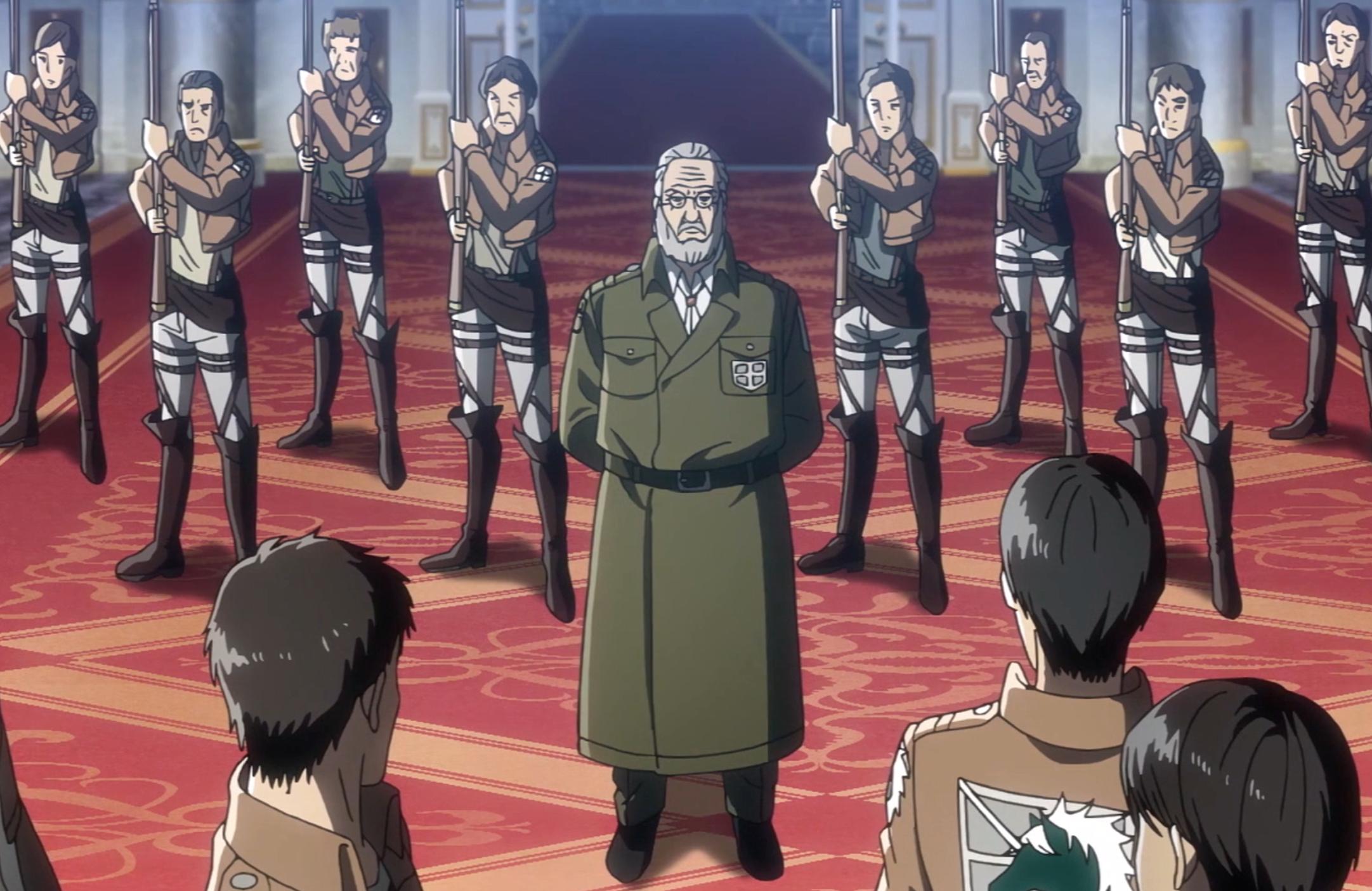 《进击的巨人》第5话,团长掀起革命,王权成功颠覆