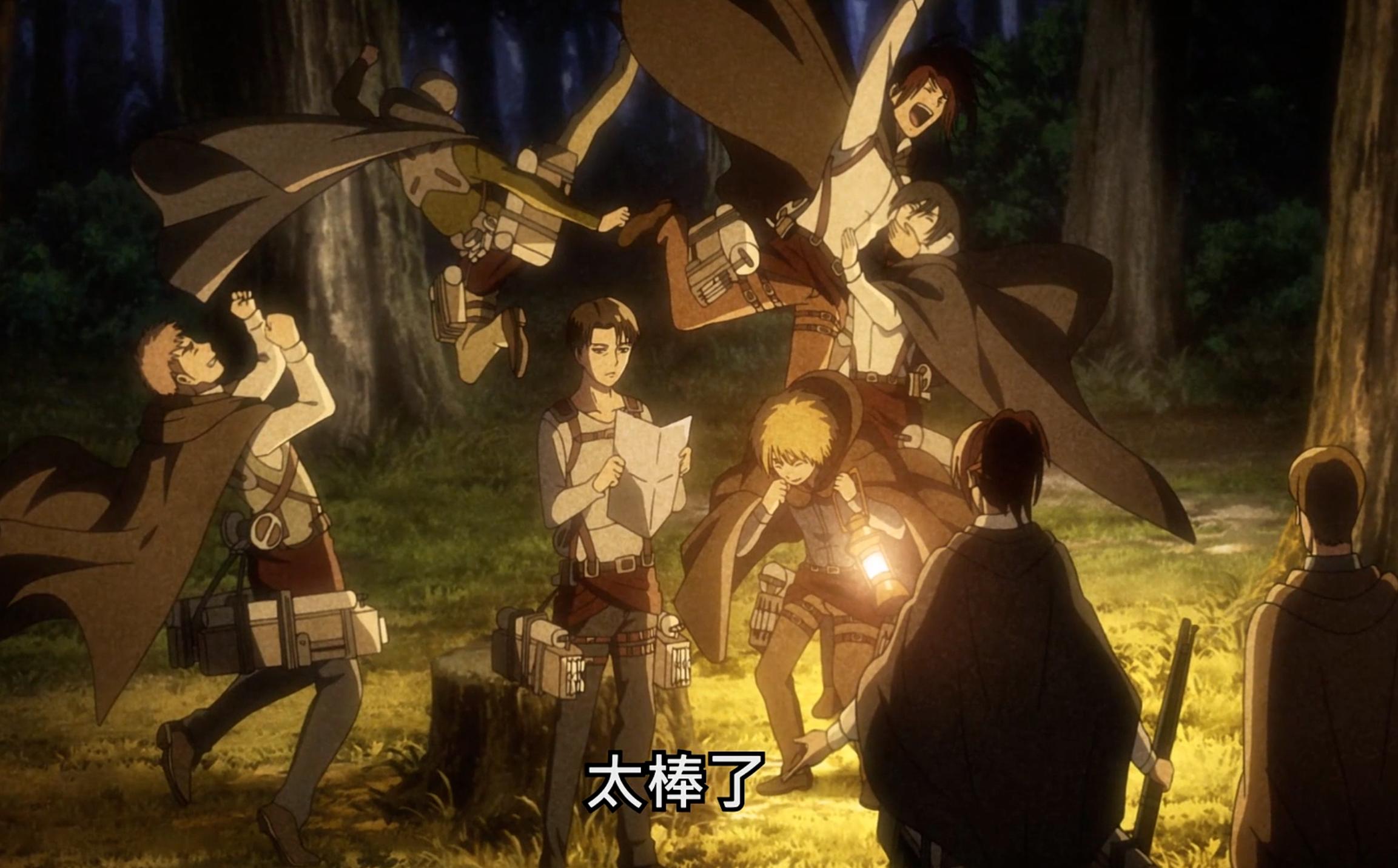 《进击的巨人》第5话,团长掀起革命,王权成功颠覆