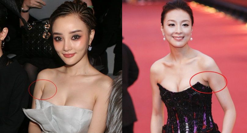 奚梦瑶三围与肩宽,奚梦瑶腰间现赘肉