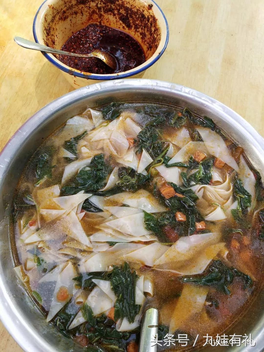 定边关中面,关中烫面