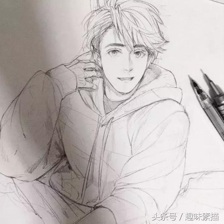 好看的漫画人物速写,速写漫画人物100个