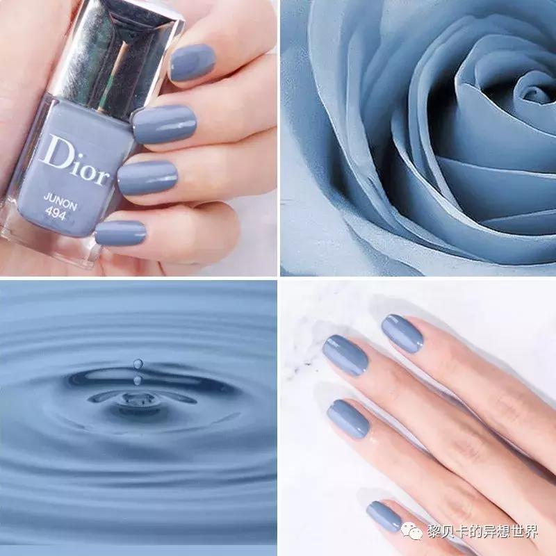 夏天指甲油2022年新款显白图片,显手白的十种指甲油推荐