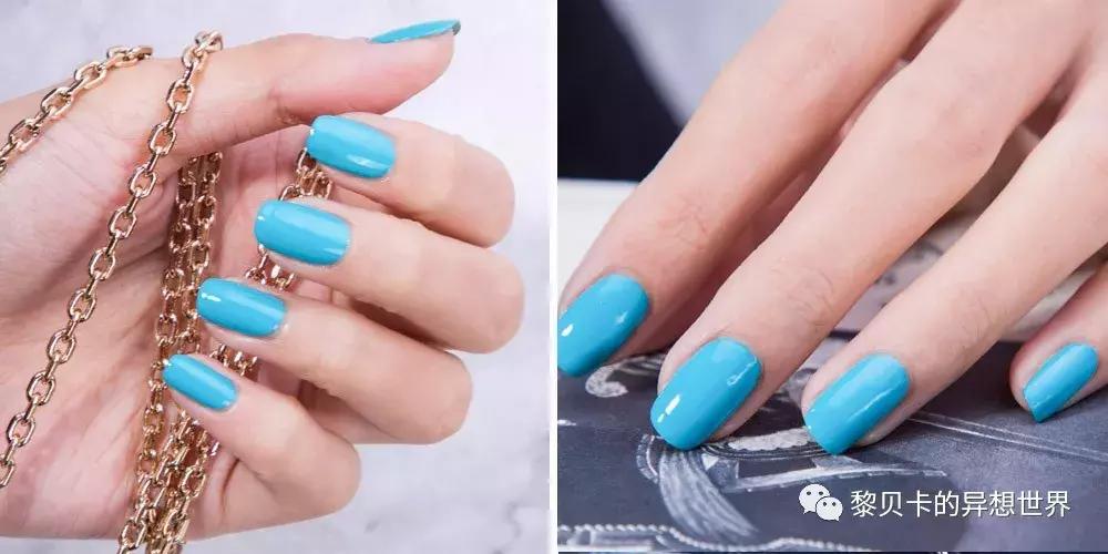 夏天指甲油2022年新款显白图片,显手白的十种指甲油推荐