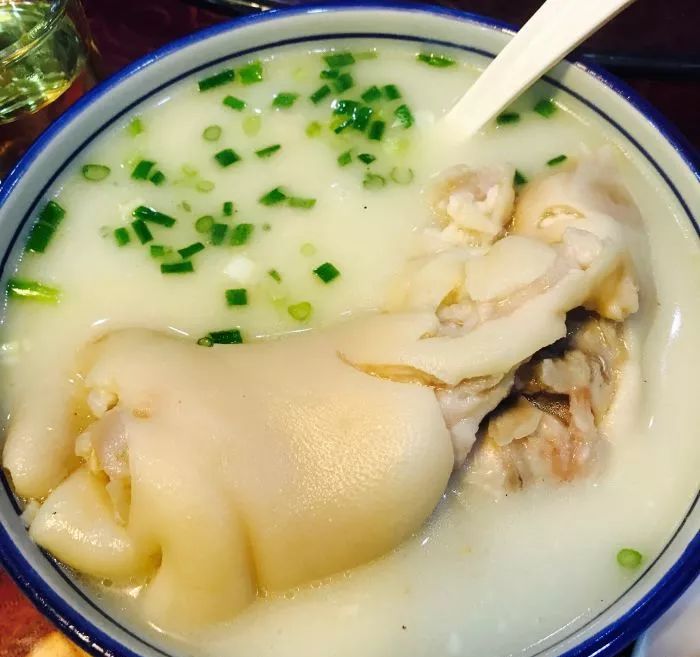 老成都滋补蹄花,老成都蹄花蘸水