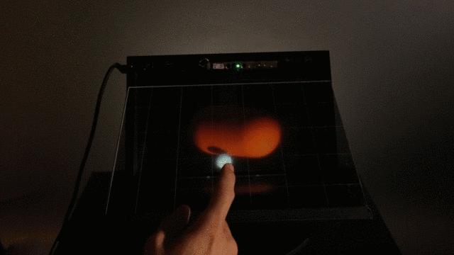 向往中的3D显示屏，可放置桌面，相框大小，随时展示全息图像