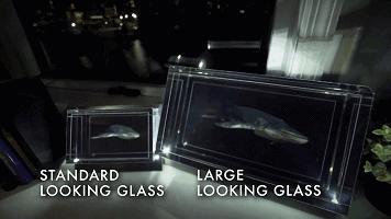 向往中的3D显示屏，可放置桌面，相框大小，随时展示全息图像