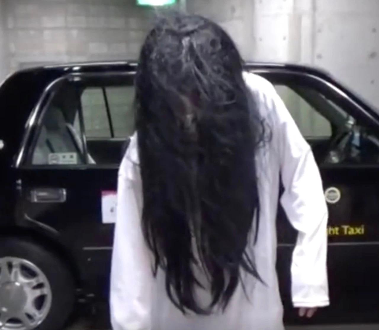 出租车贞子视频,贞子打车回家