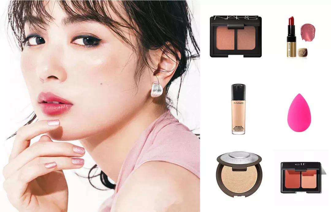 潮流穿搭适合的妆容,简单干净的穿搭和妆容