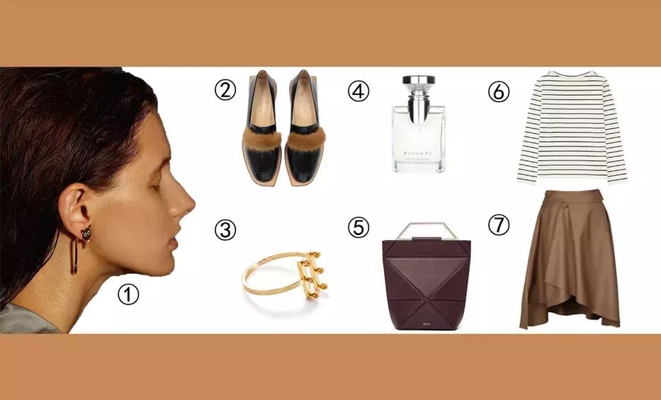 潮流穿搭适合的妆容,简单干净的穿搭和妆容