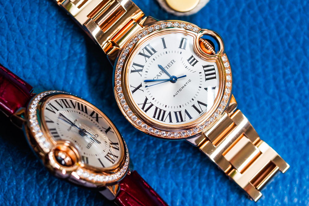 卡地亚全新蓝气球男士机械腕表,奢侈品卡地亚手表官方旗舰店直播