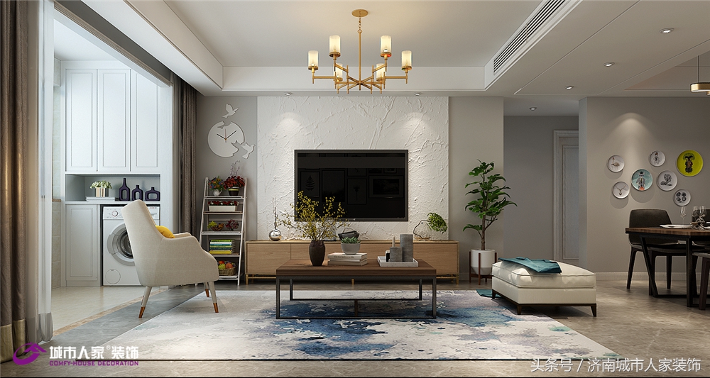 四季花城117平装修效果图,三庆御园洋房224平样板间