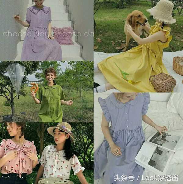 日系初秋穿搭女,超简单时尚的淑女气质穿搭