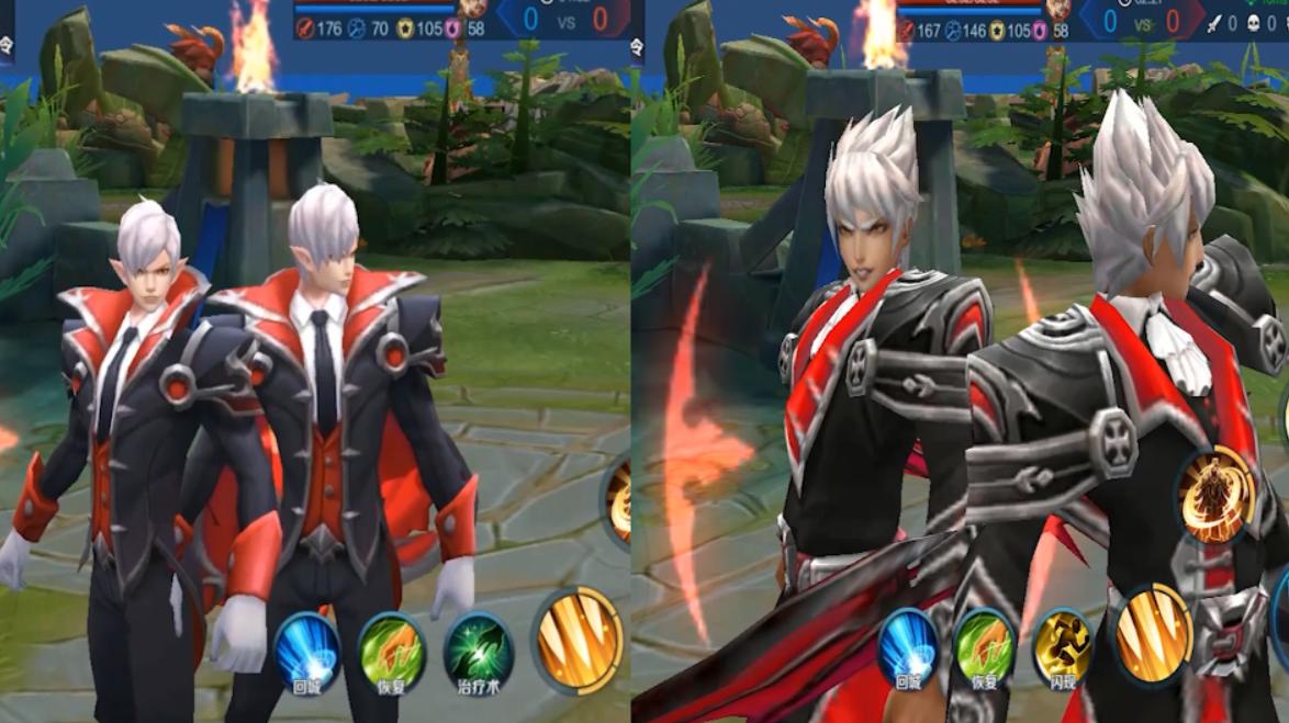 嬴政暗夜贵公子出场特效,王者荣耀嬴政暗夜贵公子的海报