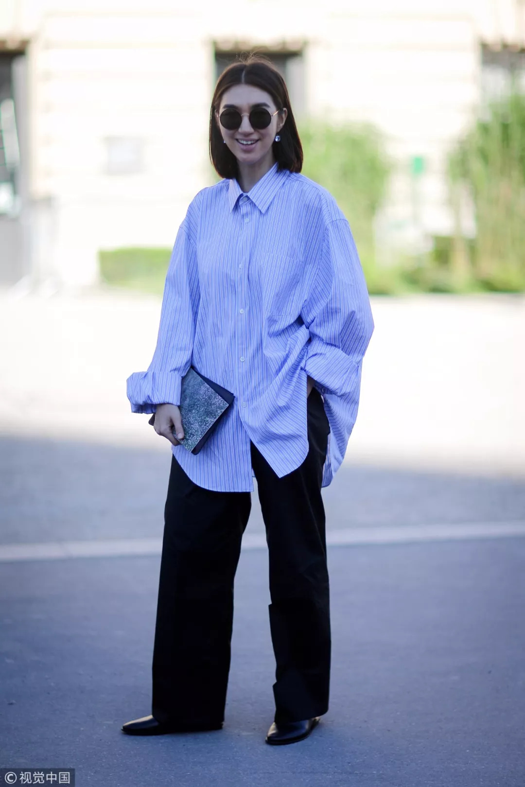 长袖衬衫怎么穿才好看,衬衫这样穿时髦又高级回头率200%