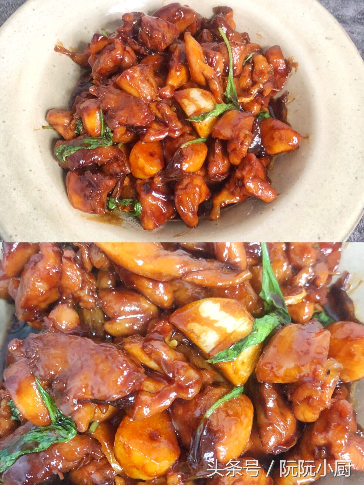 正宗葱香三杯鸡做法,广东正宗的三杯鸡