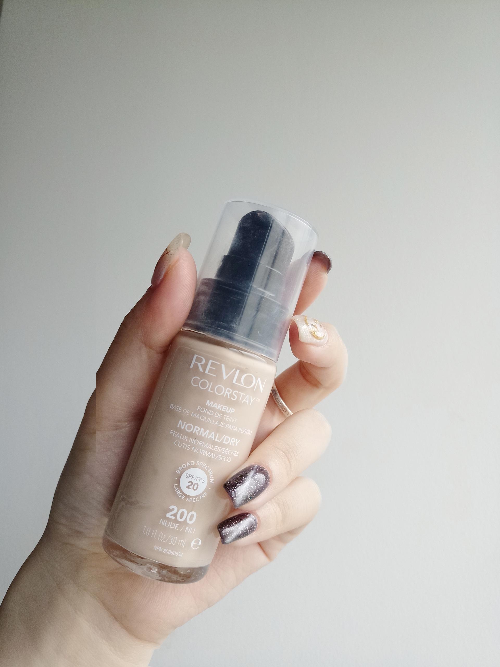 平价粉底液测评红榜真实测评,露华浓24h不脱妆粉底液