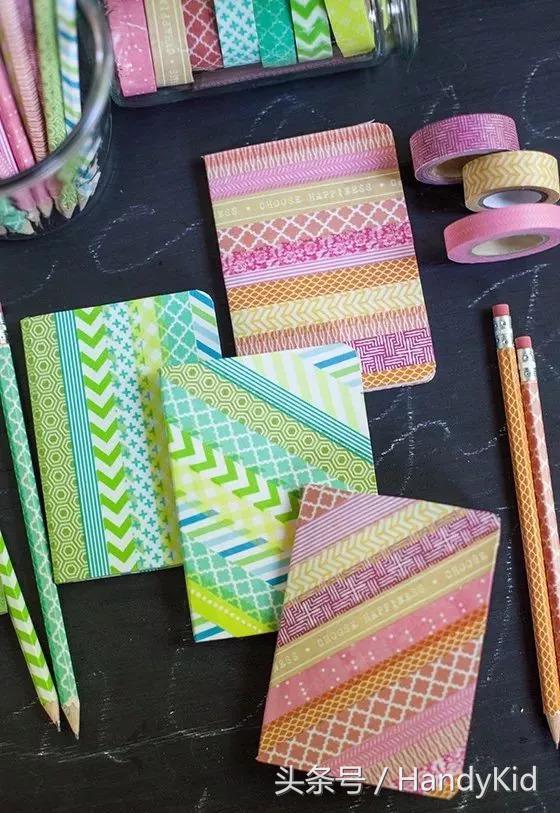 diy书皮教程,小清新手工书皮