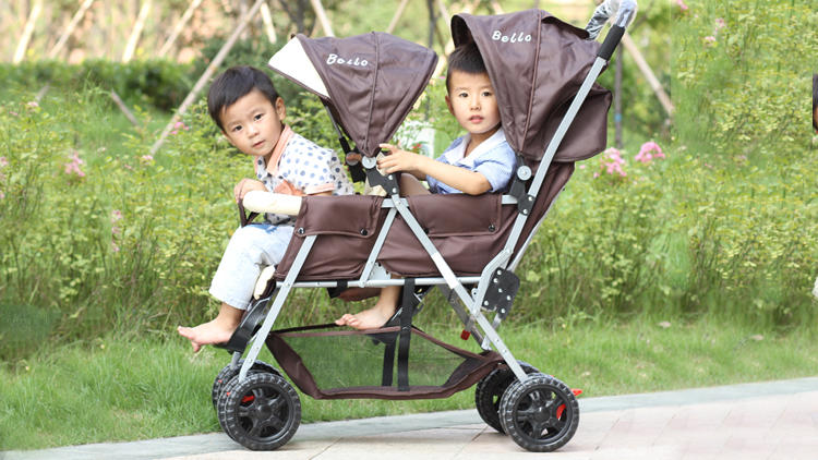 双胞胎推车注意什么,家有双胞胎买什么车