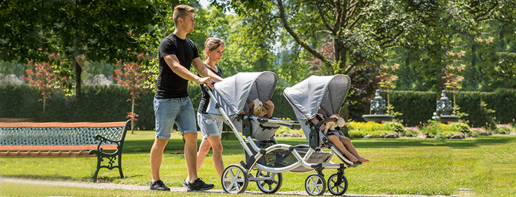 双胞胎推车注意什么,家有双胞胎买什么车