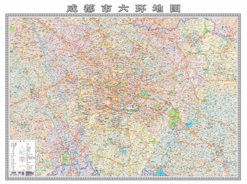 成都环形路“家族史”：全国第二个地图标有六环的城市