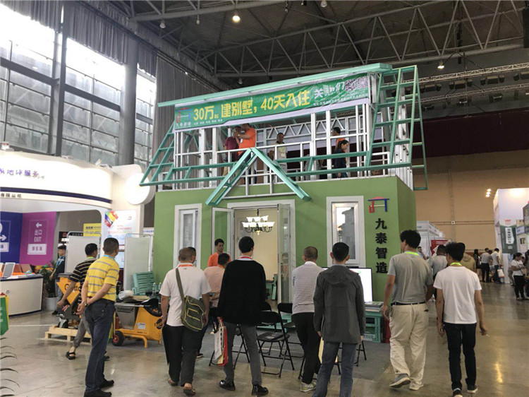 云南九泰轻钢别墅样板房,云南九泰建设