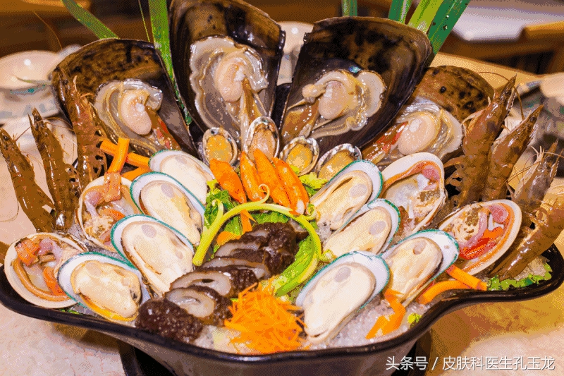 海鲜治疗皮肤病,皮肤病能不能吃甜食