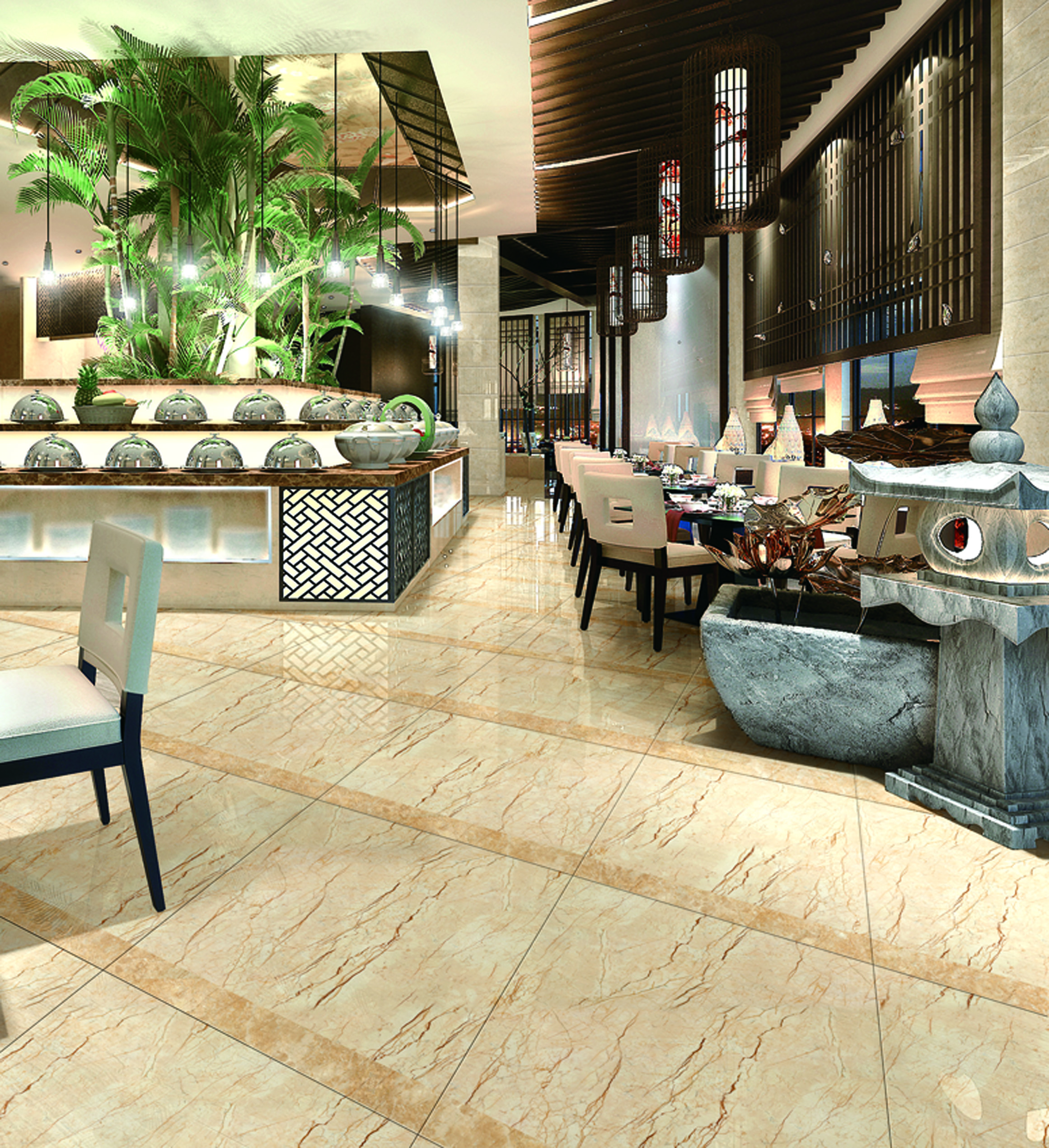 降价不止抛光砖，连柔光大理石瓷砖也低调特价清仓24.5元/片起