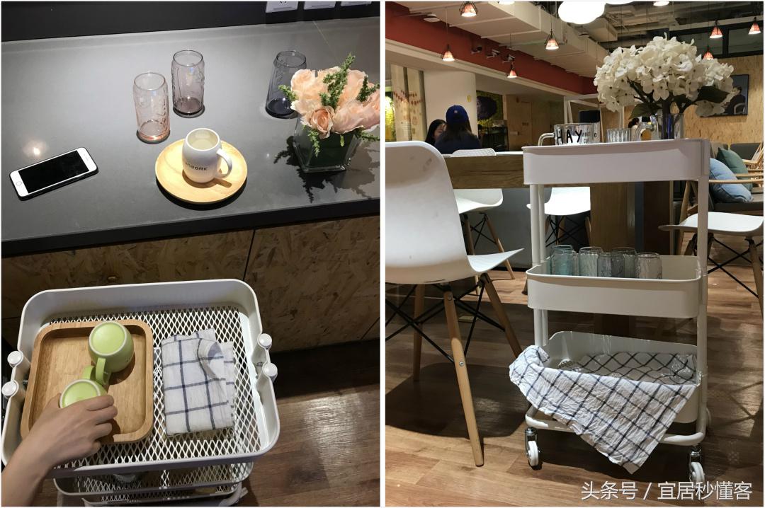 餐桌上放的旋转盘宜家万能小推车,宜家小推车的正确使用方法