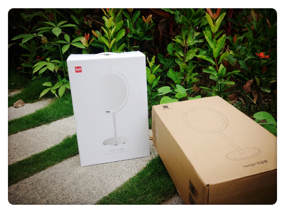 yeelight手持式便携化妆镜,yeelight便携式美妆镜