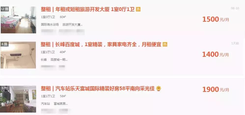 威海银滩租房房价,威海租房为什么便宜