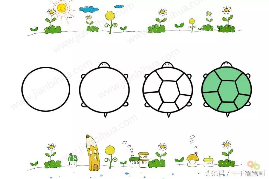 儿童简单动物简笔画大全,怎么画动物唱歌的模样简笔画