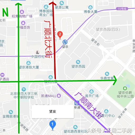 老北京人都说不清南北的“朝阳区百慕大”-望京的寻路记！