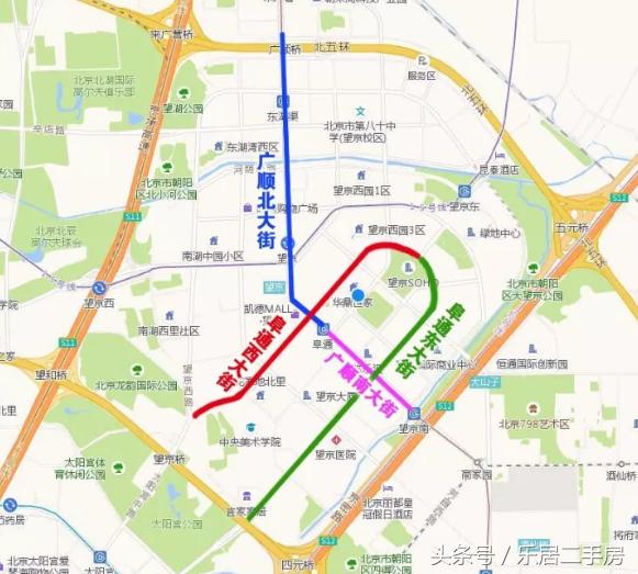 老北京人都说不清南北的“朝阳区百慕大”-望京的寻路记！