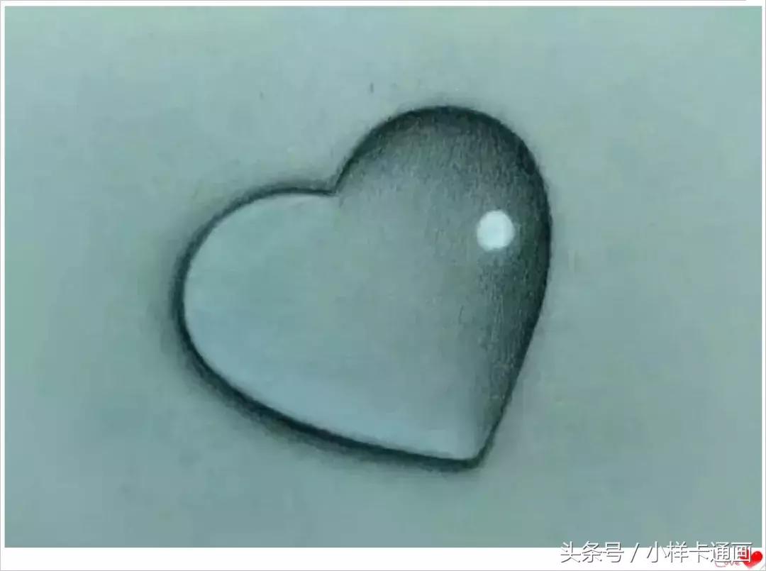 逼真的水滴怎么画,怎样画心形水珠
