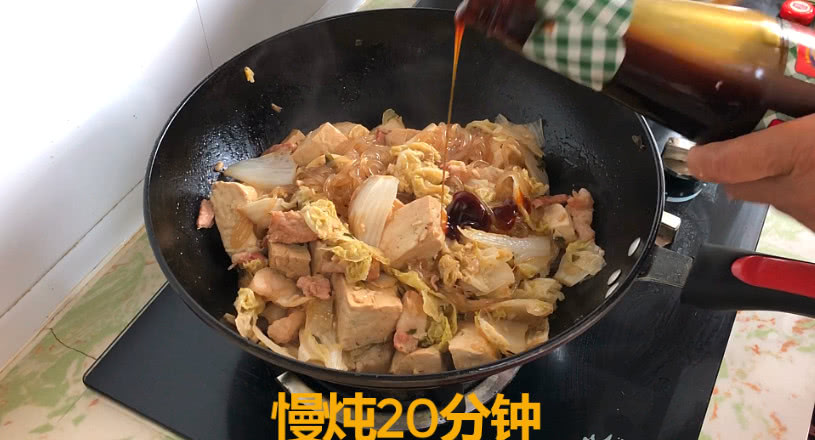 白菜豆腐粉丝菜谱,白菜豆腐粉丝家常菜做法