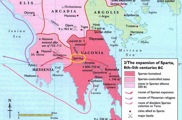 斯巴达国家怎么灭亡的,斯巴达建立和灭亡时间