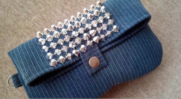 牛仔裤变废为宝手工制作,旧牛仔裤diy改造手工制作时尚背包