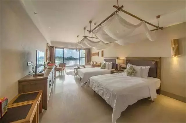 当巽寮湾五星遇上从化温泉！¥699=海王子亲海房+望谷国际公寓私家泡池房~还买1送1