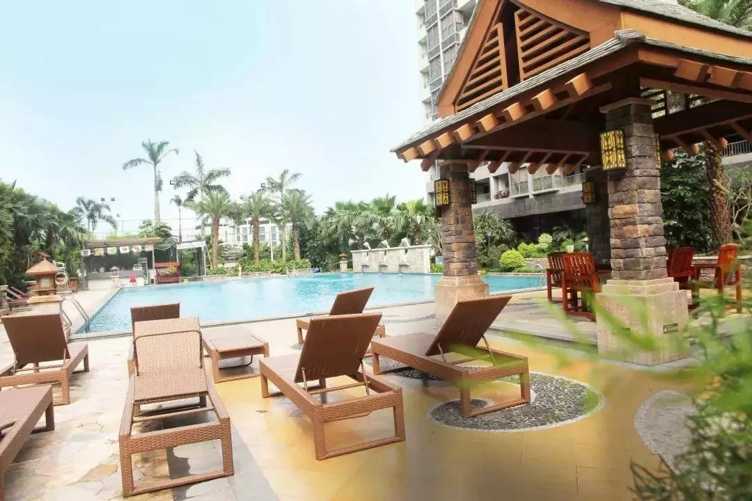 当巽寮湾五星遇上从化温泉！¥699=海王子亲海房+望谷国际公寓私家泡池房~还买1送1