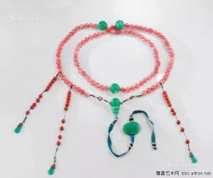 清官员冠饰蓝翎,几品官员佩戴朝珠