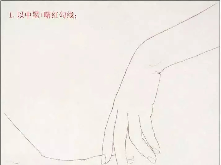 花鸟工笔白描淡彩重彩水彩,古代美女工笔淡彩白描