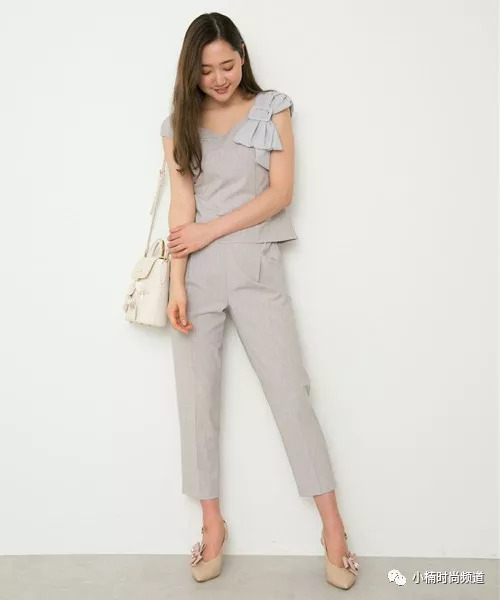 日系夏季穿搭三件套,简单穿搭夏天气质套装推荐