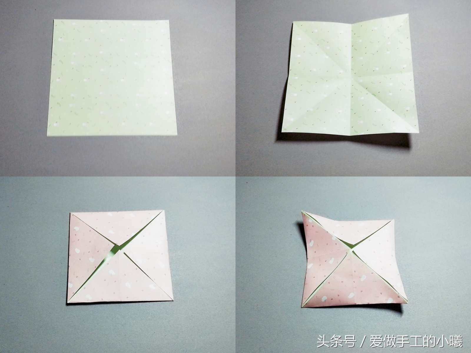 爱心千纸鹤折纸详解,100块爱心千纸鹤