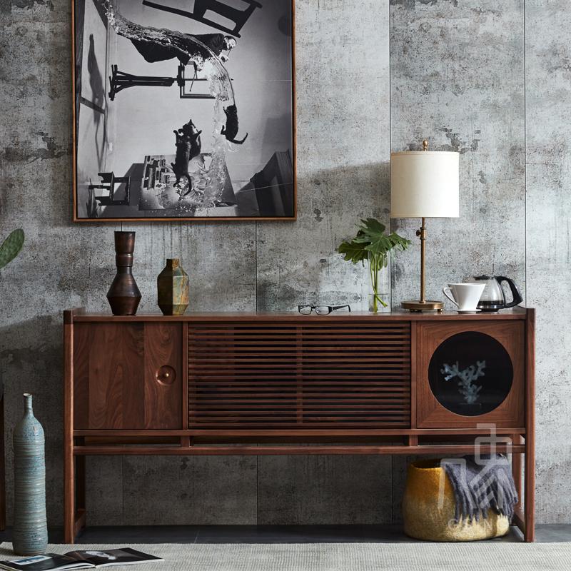 新中式木工电视柜设计,逼格电视柜设计