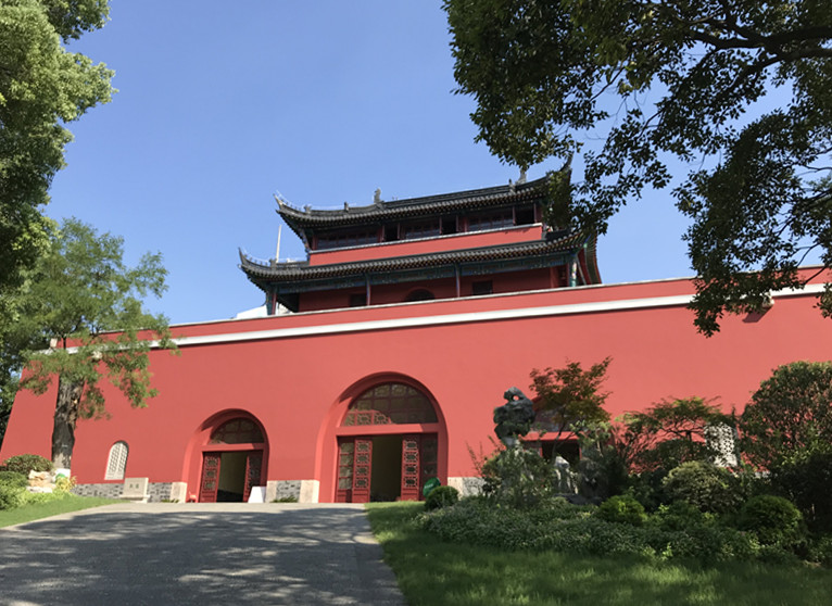 不一样的南京鼓楼,过去的南京鼓楼