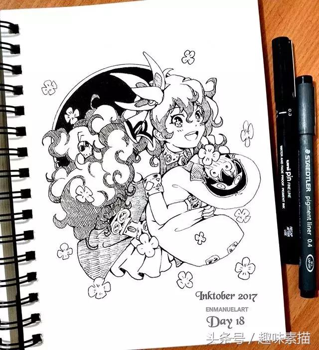 动漫人物手绘铅笔稿教程,动漫人物手绘铅笔稿