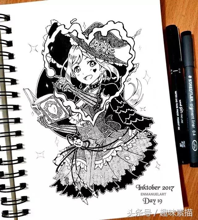 动漫人物手绘铅笔稿教程,动漫人物手绘铅笔稿